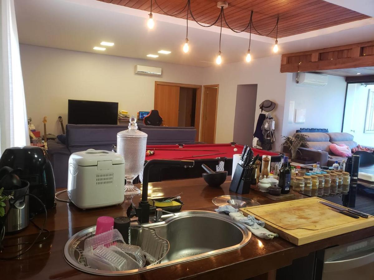 Casa De Praia Com Piscina Aquecida Area Gourmet E Jogos Florianópolis Exteriér fotografie